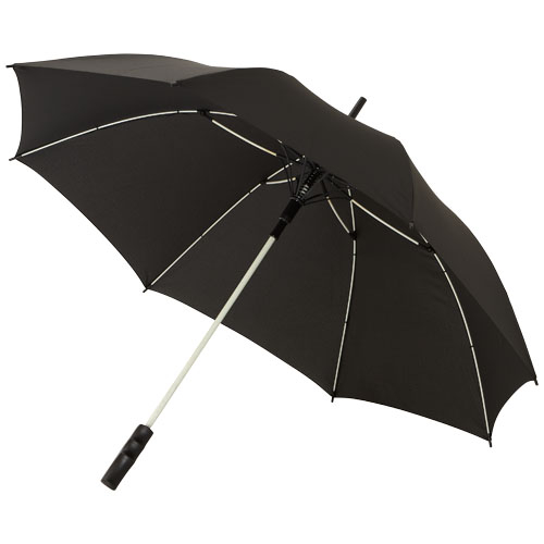 Parapluie tempête 23 pouces publicitaire - SPARK Blanc / Noir
